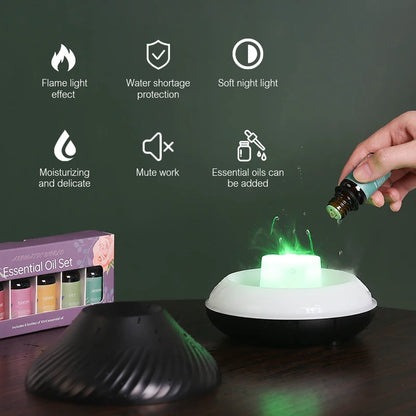 Fire Light Ultrasonic Aroma Diffuser