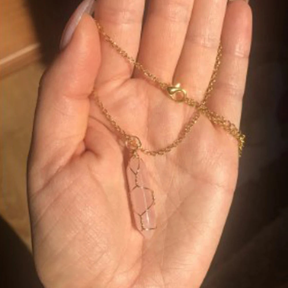 Hexagonal Crystal Pendant