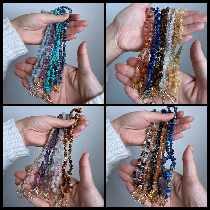 Bohemian Crystal Cascade Necklace